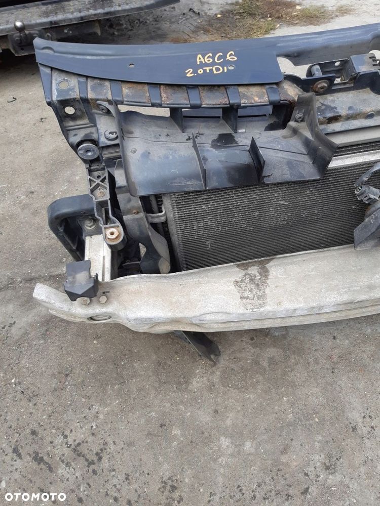 AUDI A6 C6 2.0 TDI PAS PRZEDNI WENTYLATOR CHŁODNICE KOMPLET - 13