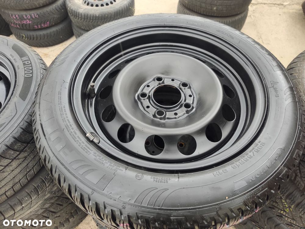 5x120 Felgi Stalowe Stal 16 Koła Zimowe Zima BMW SERIA 1 E91 E87 E88 F10 F21 3 E36 E46 E90 E91 Z3 Legnica ALU-RAD 7mm 205/55 - 1