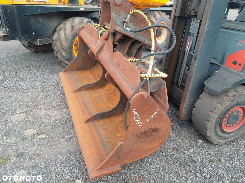 Skarpówka, łyżka skarpowa hydrauliczna KEEN na dwóch siłownikach, o szerokości 180cm. - 5