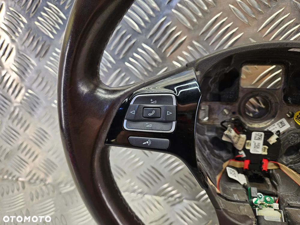 VW TOUAREG 7P 10-18R KIEROWNICA MULTIFUNKCJA GRZANA WIBRACJE BRAZOWA 7P6419091 G X0U - 3