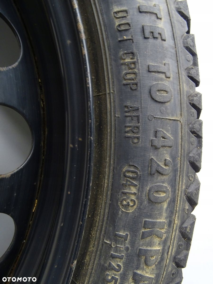 KOŁO DOJAZDOWE ZAPASOWE 125/70R19 ET 29 5X112 AUDI A4 B8 A5 8T 8K0601027D - 5