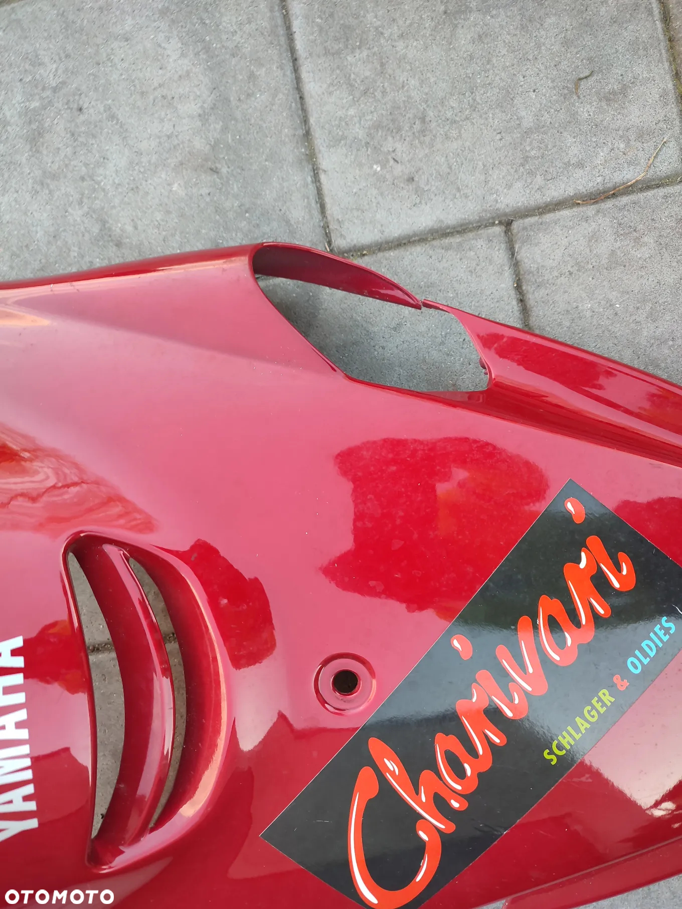 Czacha, czasza, owiewka, osłona przód Yamaha Cygnus 125 - 11