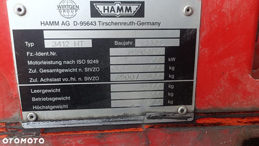 Hamm 3412 - 7