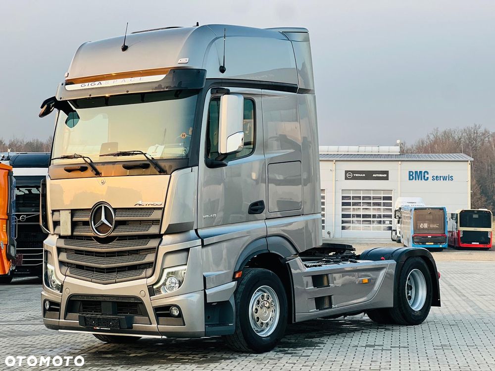 Mercedes-Benz Actros 1848 /GIGA SPACE/ Retarder olejowy/ Salonka/ Klima Postojowa/ Aktywny tempomat ACC/