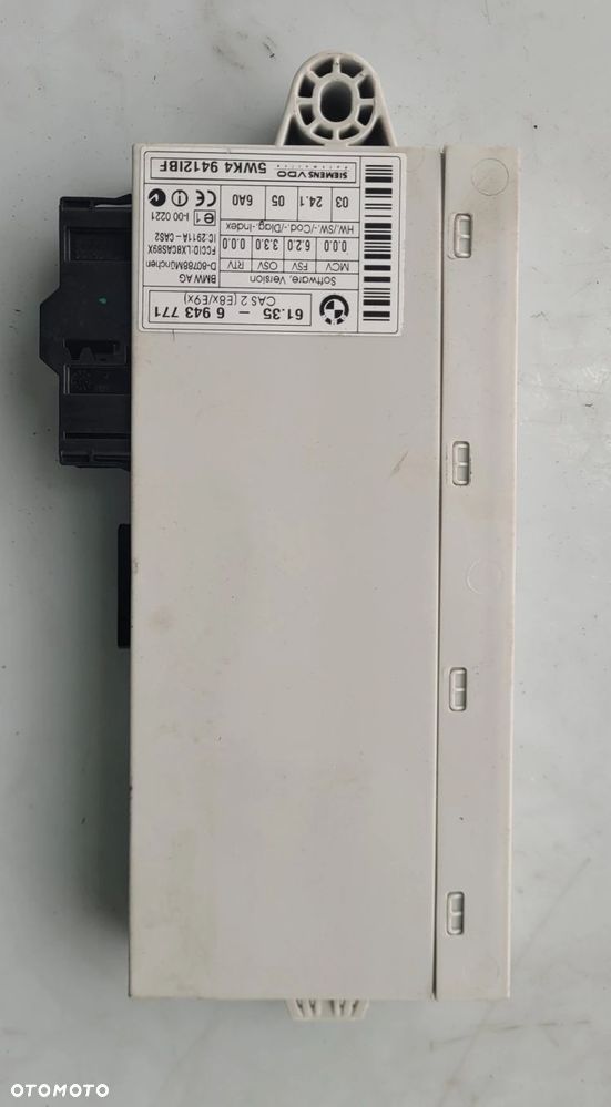 ZESTAW STARTOWY N52B25 N52 2.5B BMW E91 7555361 - 4