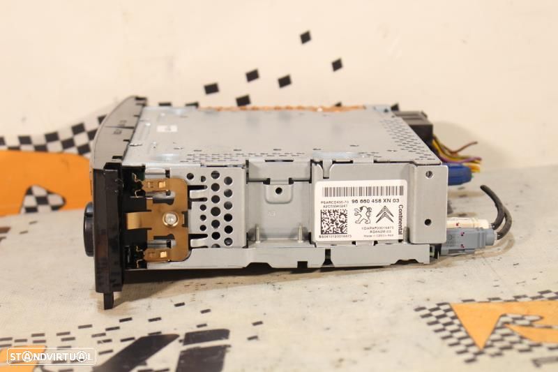 Rádio Peugeot Rcz  96660458 Xn / A2c53340247 / 96660458Xn - 6
