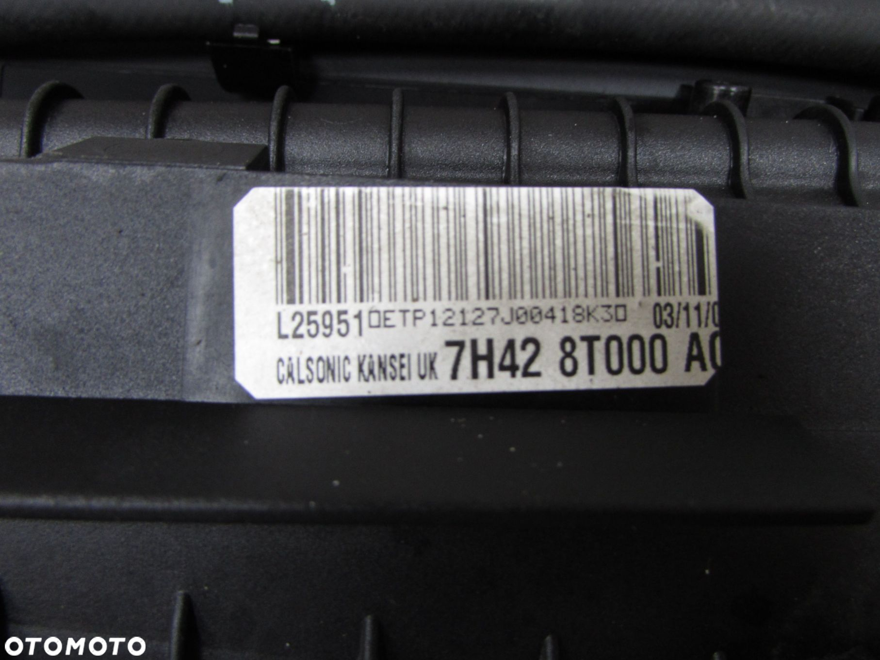 RANGE ROVER III LIFT L322 LAND ROVER 3.6 TD V8 06-09 CHLODNICE WENTYLATOR OBUDOWA 7H428T000AC - 3
