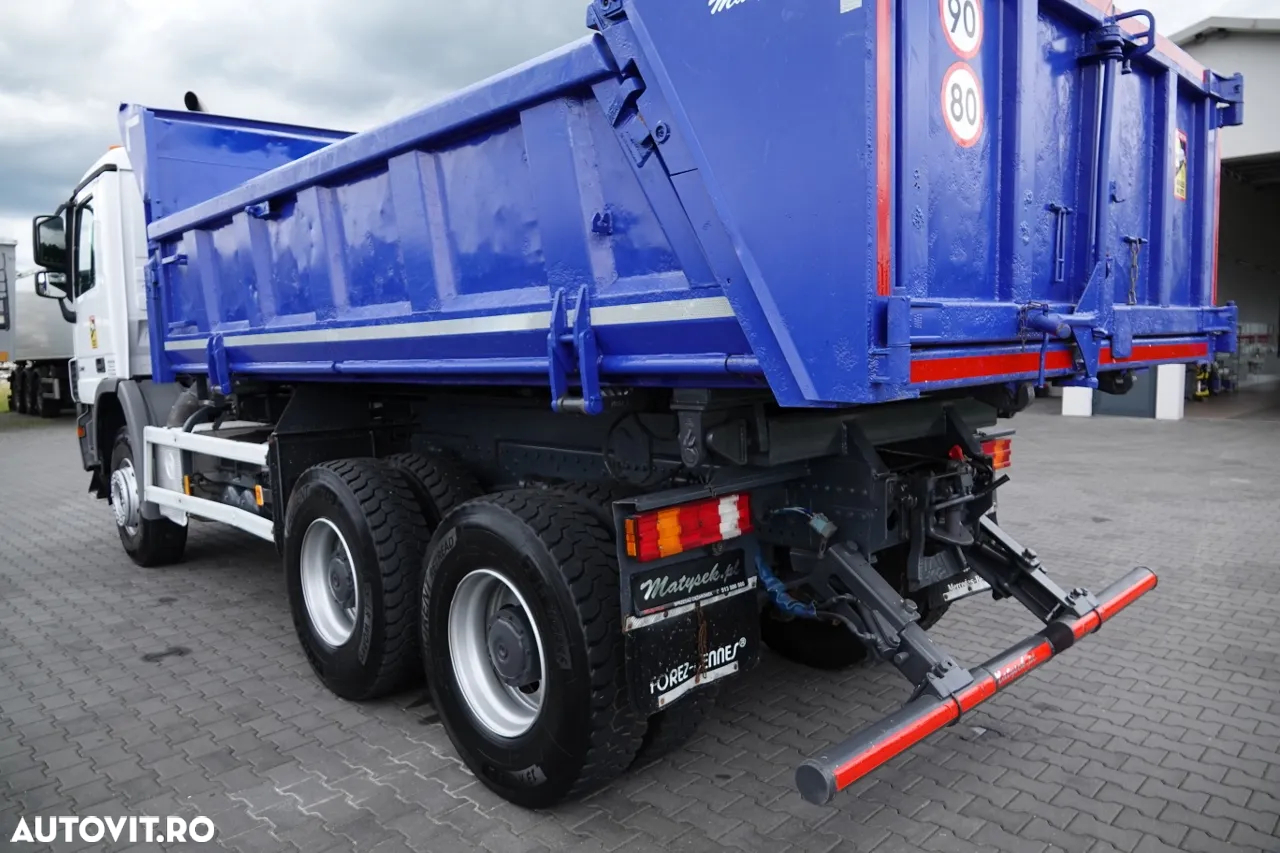 Mercedes-Benz ACTROS 3344 / 6x4 / BASCULATOR 2 STR. / BORDMATIC / HYDROBRA / HYDROKLAPA / EPS + AMBRIEI - 18