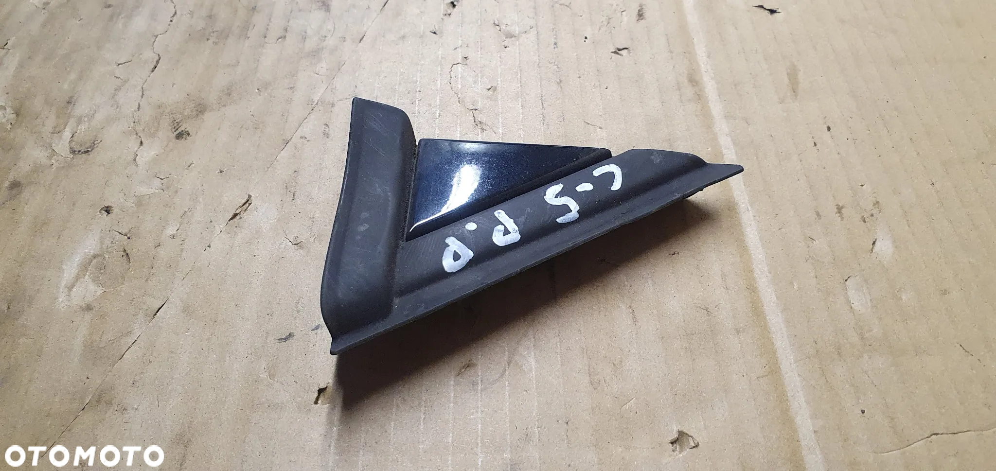 Osłona zaślepka trójkąt błotnika prawa Citroen C5 III 9682543280 - 4