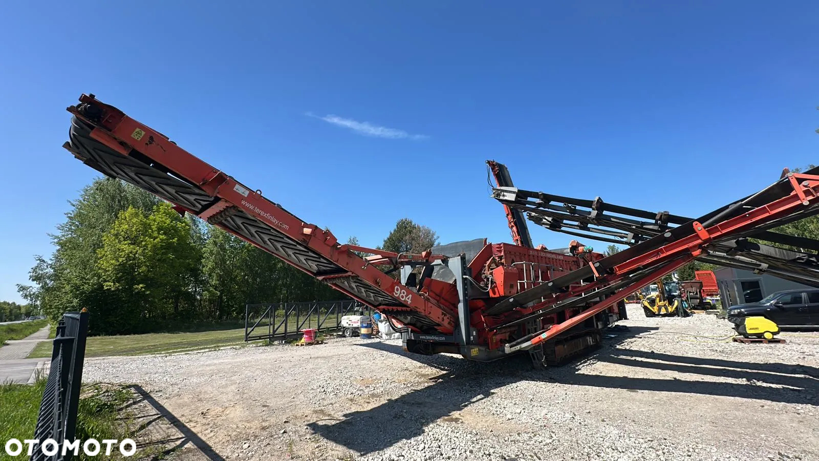 Finlay 984  HORIZON  3 POKŁADY  6.10 x 1.93 m ( POWERSCREEN,  PRONAR , Doppstadt ,  Extec, McCloskey, Sandvik, Metso, CAT, Kleemann, Volvo, Deutz  ) - 6