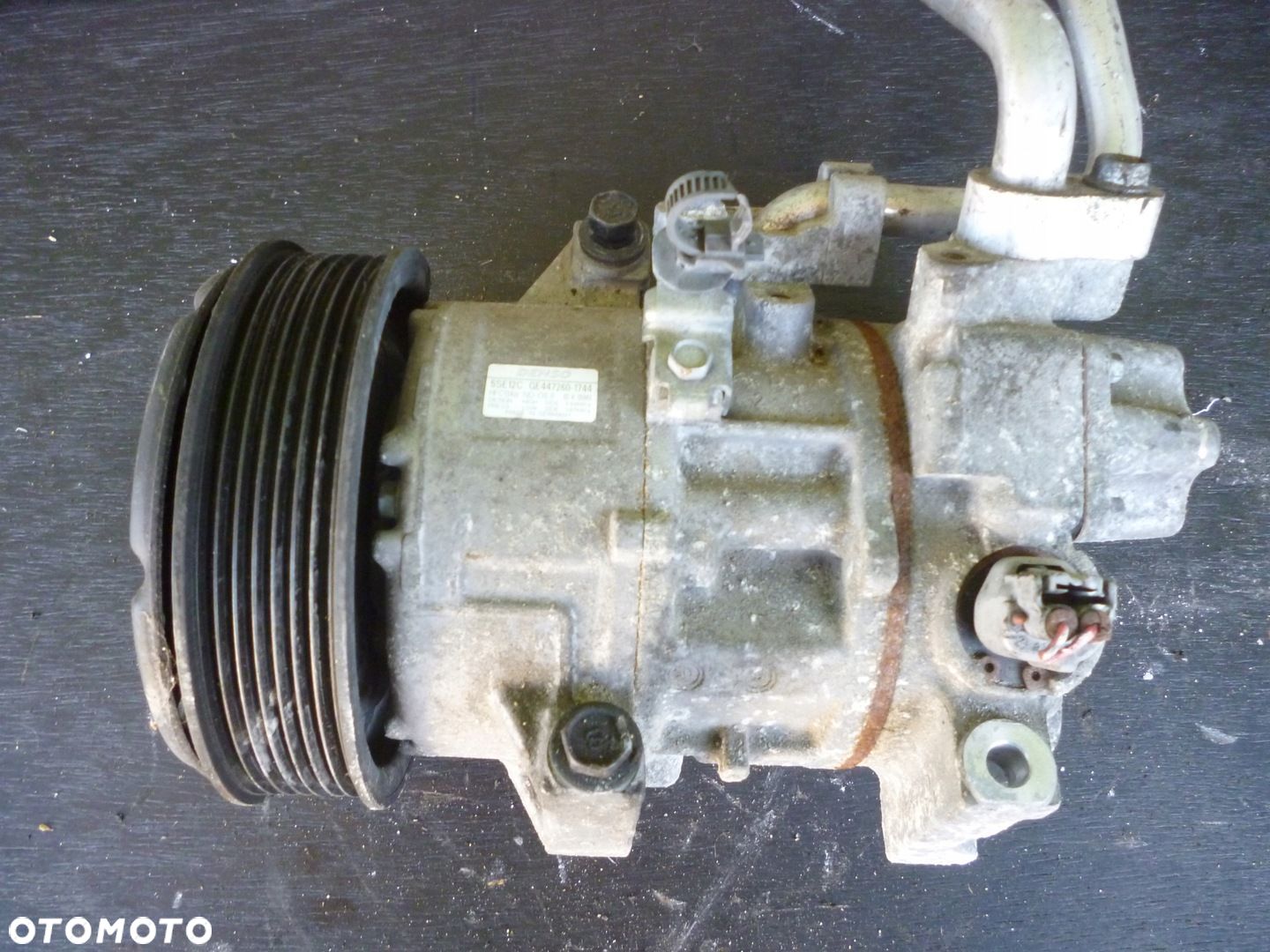 SPRĘŻARKA KLIMATYZACJI TOYOTA 5SE12C 447260-1744 - 1