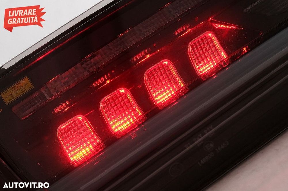 Stopuri LED BMW Seria 3 G20 Sedan (2018-2022) Aspect Laser Negru - 3