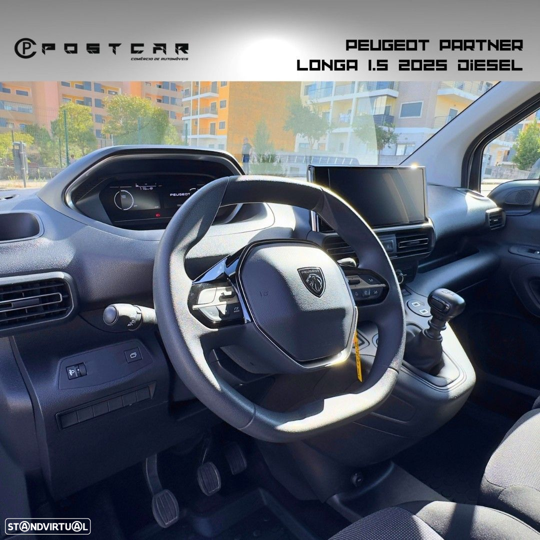 Peugeot Partner 1.5 BlueHDi Asphalt Longa - 17