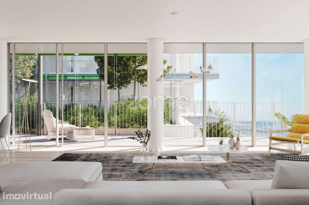 Prata Riverside Village – Factory Building – T2 no 5.º Piso com 59 ... - Grande imagem: 3/9
