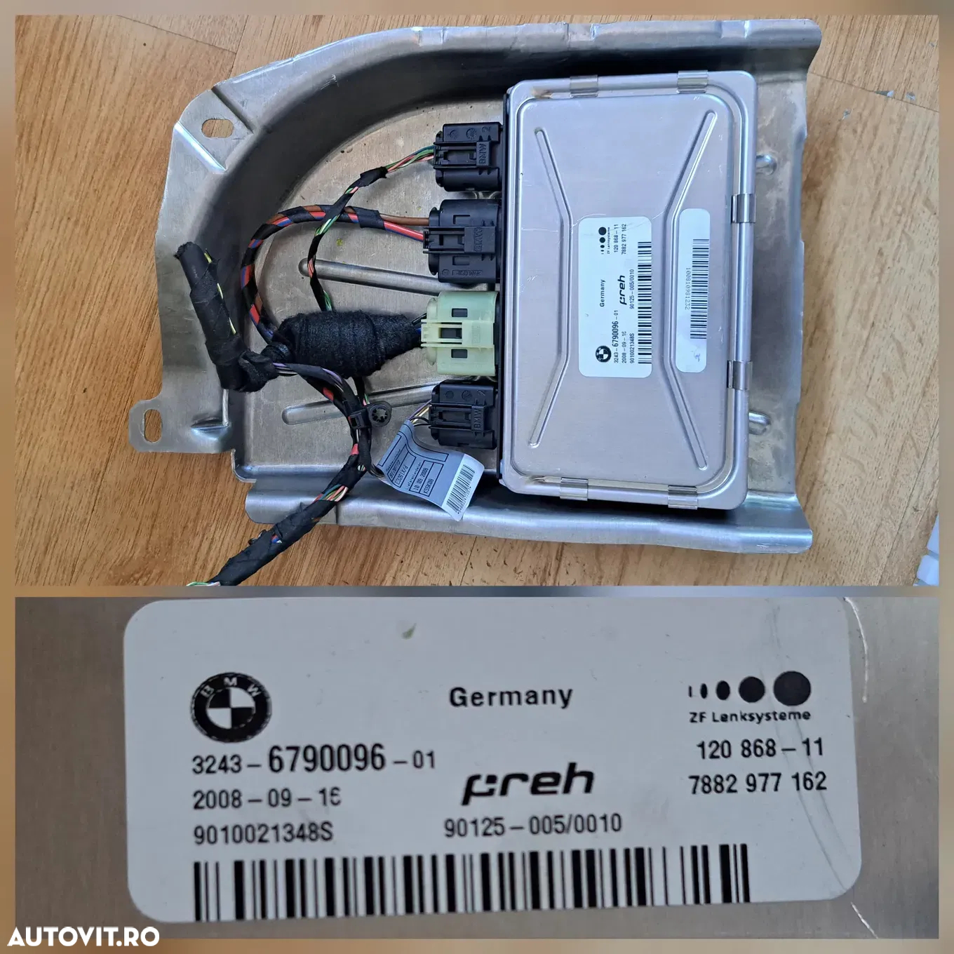 Calculator modul ECU confort FEM body control module BCM ecu controller touch Modul active steering butoane comanda ESP sport Eco-pro pdc consola centrala bmw G11 G12 F20 F21 F22 F30 F80 - 3