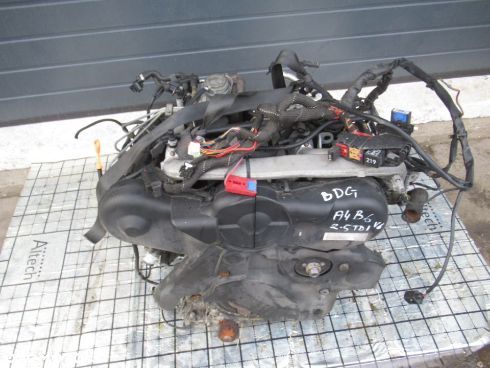 SILNIK AUDI A4 B6 A6 C5 2.5 TDI V6 163 KM BDG - 9