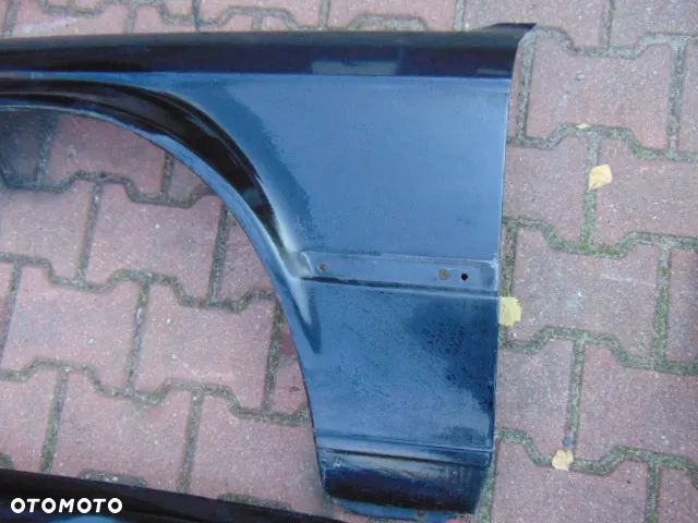 BMW e30 BŁOTNIK przód przedni TYLKO LEWY oryginał CZARNY BEZ RDZY - 8