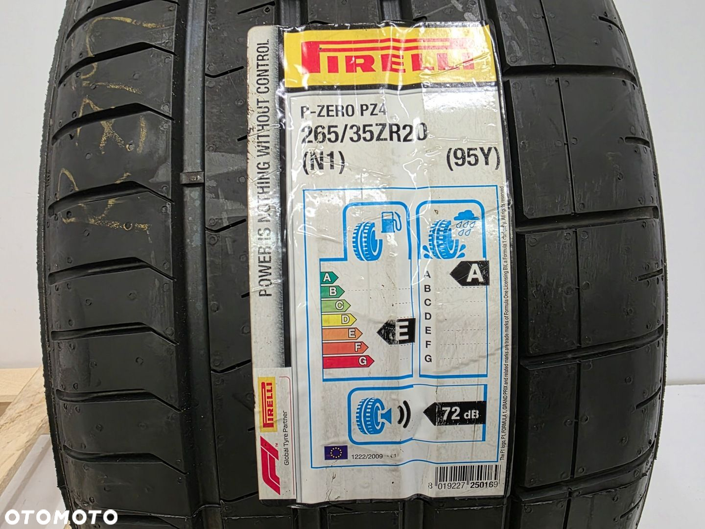 OPONA LETNIA PIRELLI P ZERO PZ4 265/35R20 95Y 2020r NOWA ORYGINALNA - 2