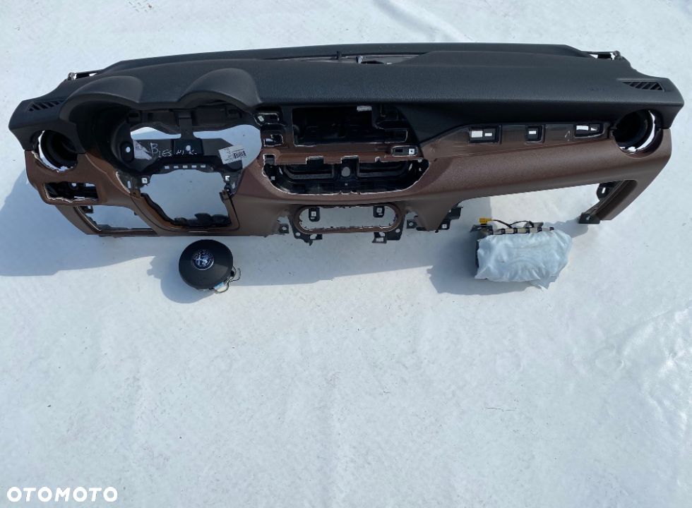 ALFA ROMEO GIULIA DESKA KONSOLA KOKPIT PULPIT PÓŁKA PARAPET PODUSZKI POWIETRZNE KIEROWCY PASAZERA KOLAN KOLANOWE KOLANOWA AIR BAG AIRBAG PASY PAS NAPINACZE DOPINACZE NAPINACZ DOPINACZ USA KANADA CANADA   naprawa regeneracja Raz2 !!! - 2