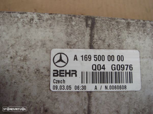 Radiador Do Intercooler Mercedes-Benz A-Class (W169) - 2