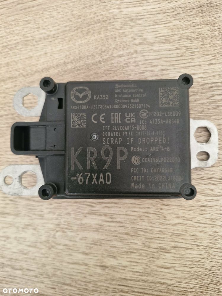 RADAR DISTRONIC ACC MAZDA 3 CX-70 CX-90 MX-30 KR9P-67XA0 - 2
