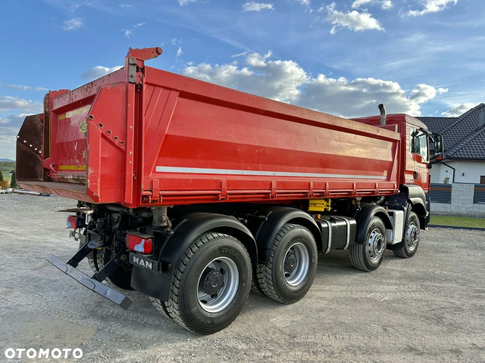 MAN TGS 35.500 *8X4, WYWROTKA, BORDMATIC, MEILLER KIPPER, EURO 6, 330TYŚ PRZEBIEGU* - 10