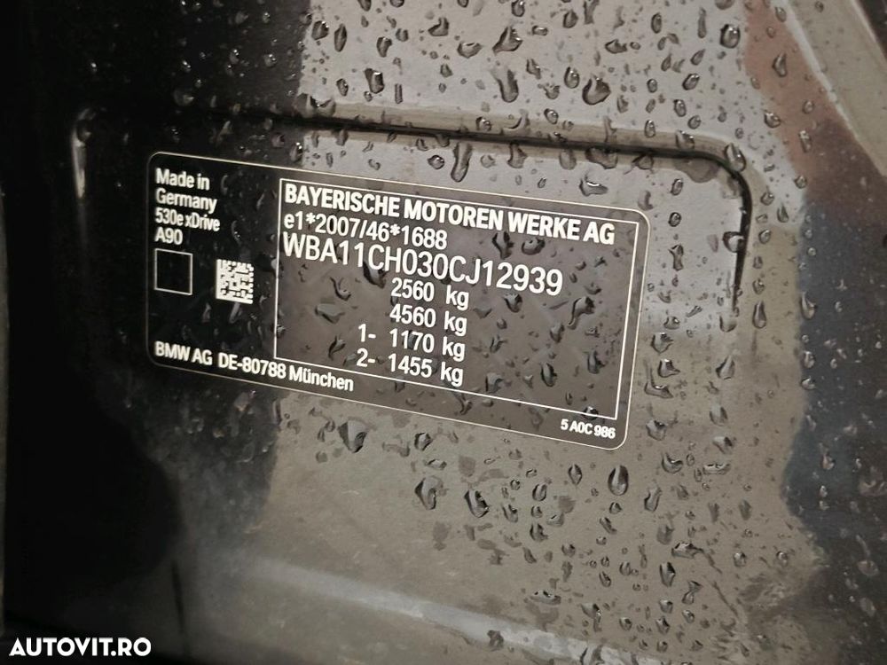 BMW Seria 5 530e xDrive AT PHEV - 10