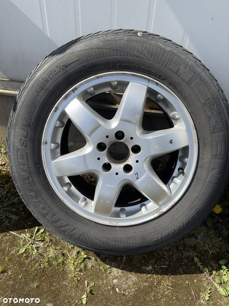 MERCEDES ML 163 felgi 17’  koła Ronal a1634012702  et 52 oryginał felgi 266/60/17 - 8