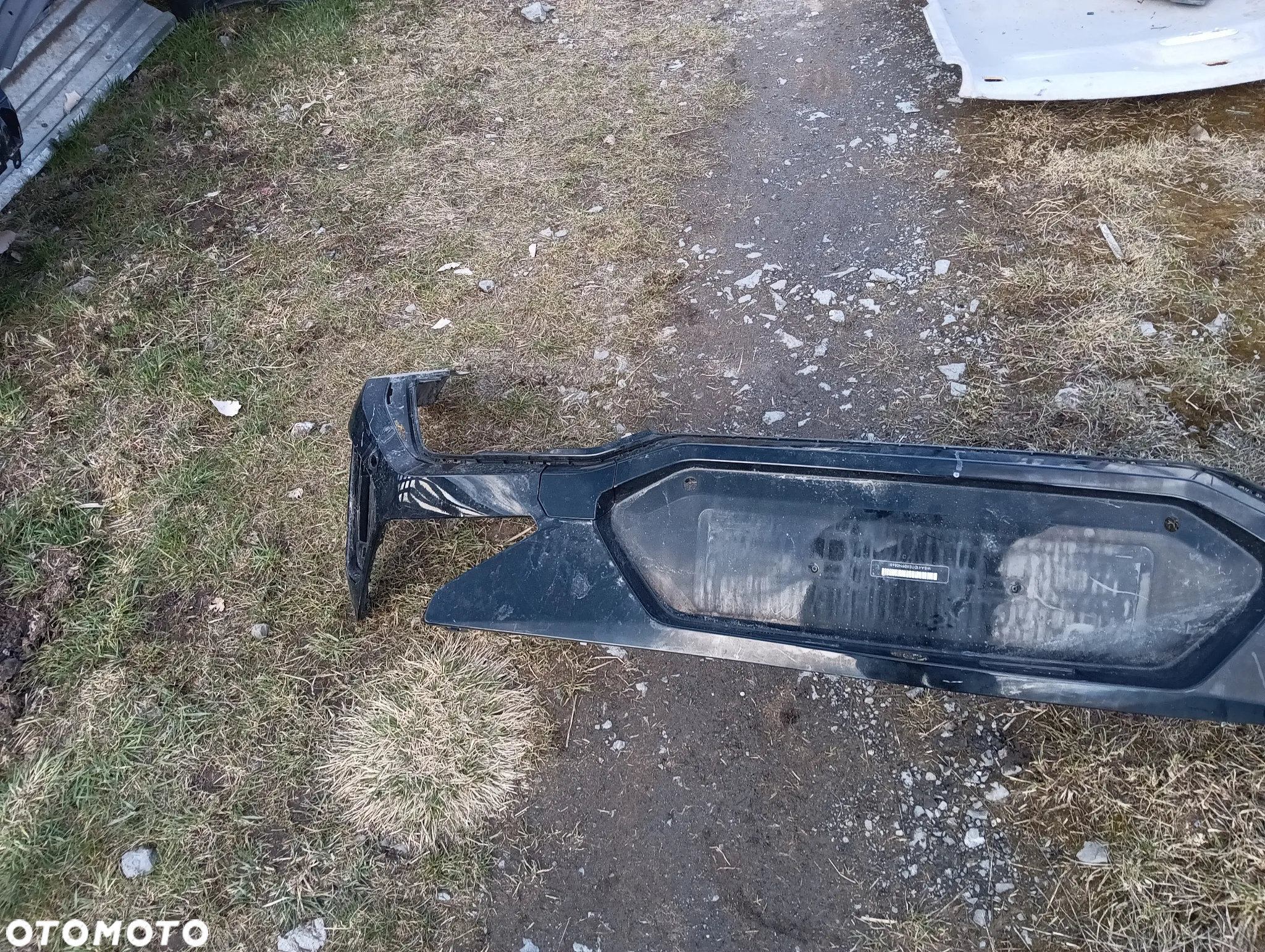 bmw x4 g02 x3 g01 m-pakiet dokladka spojler zderzaka tyl tylni tylny 8081898 - 8
