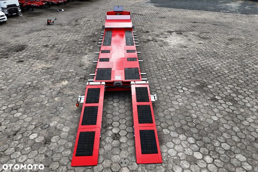 Inny 3 OSIOWA NISKOPODWOZIOWA Z NAJAZDAMI HYDRAULICZNYMI - twarda guma techniczna na pokładzie! - 27