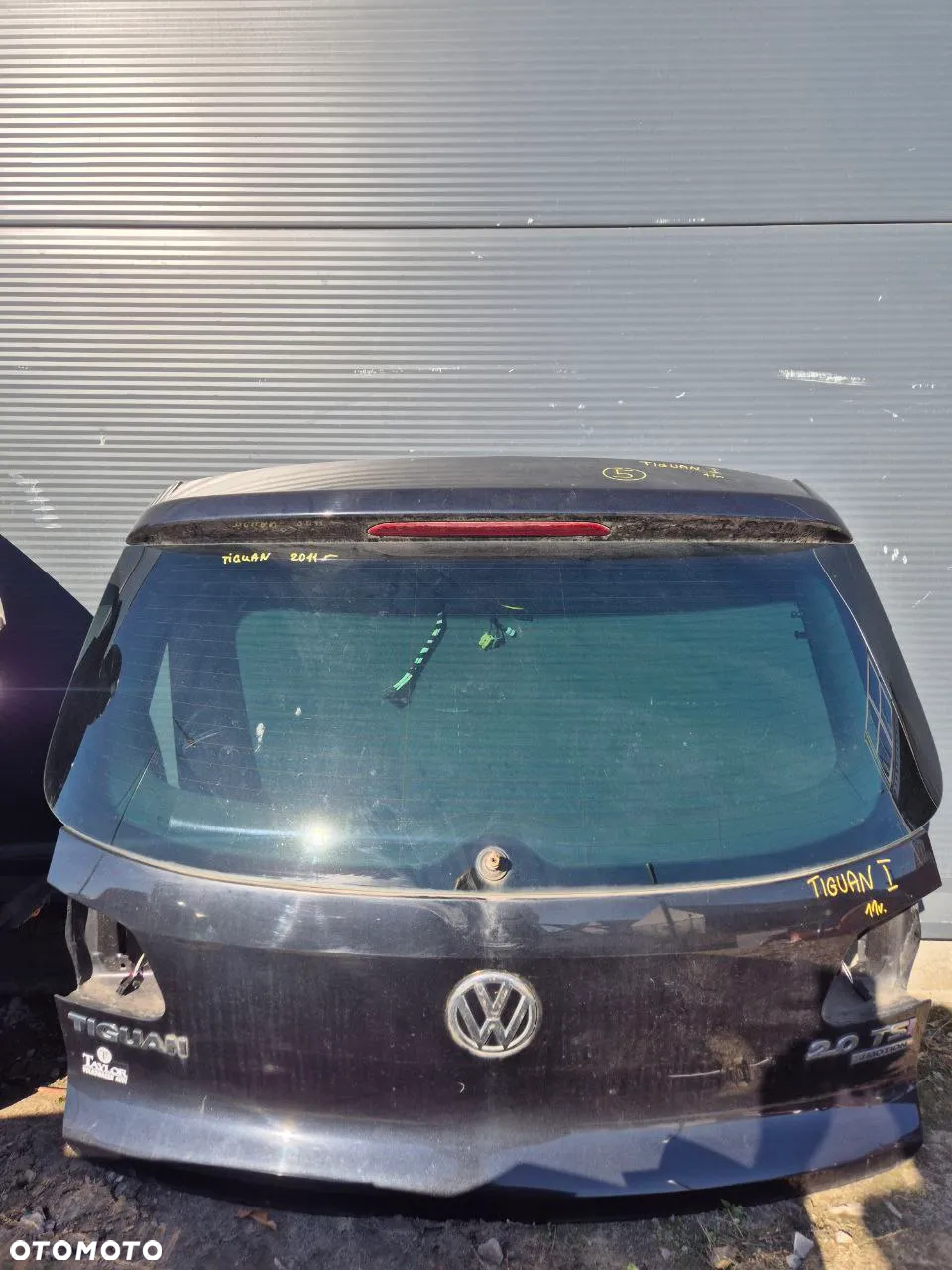 TIGUAN I DRZWI ZDERZAK KLAPA BŁOTNIK - 9