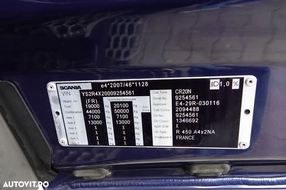 Scania R 450 / RETARDER / I-PARK COOL / LOW CAB / DUPĂ CONTRACTUL DE SERVICE - 36