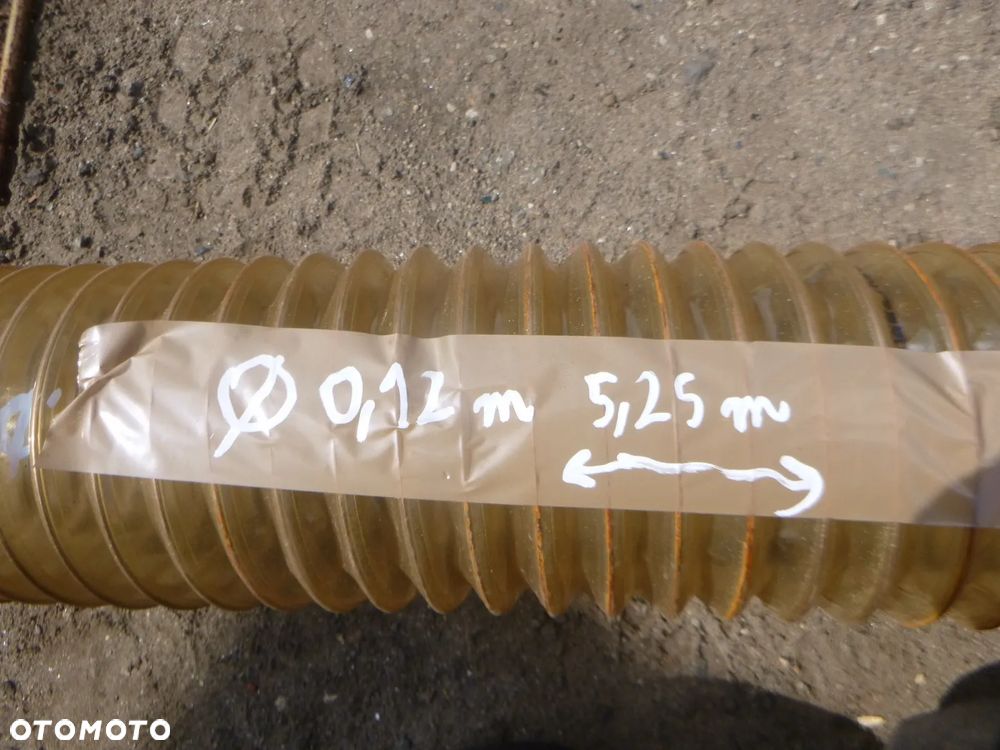 wąż ssawny zamiatarki  i inne 120mm  5m - 3