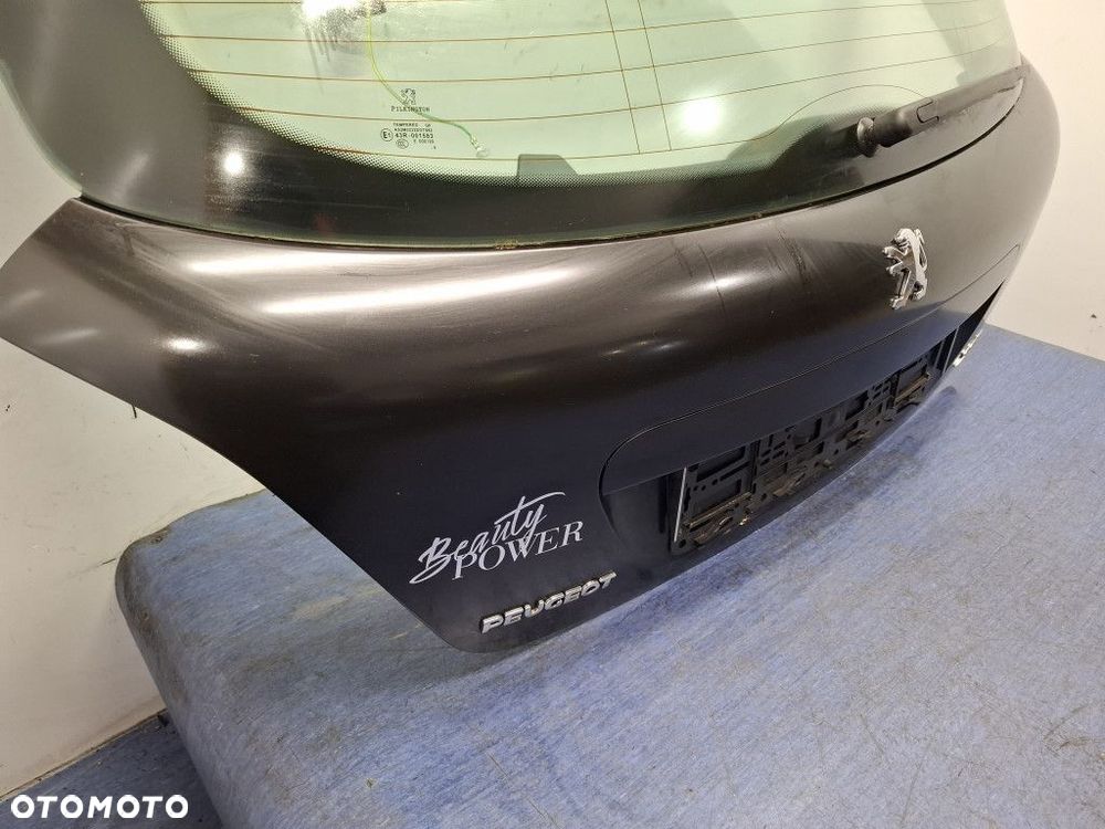 PEUGEOT 207 TYLNA KLAPA BAGAŻNIKA  EXLD - 6