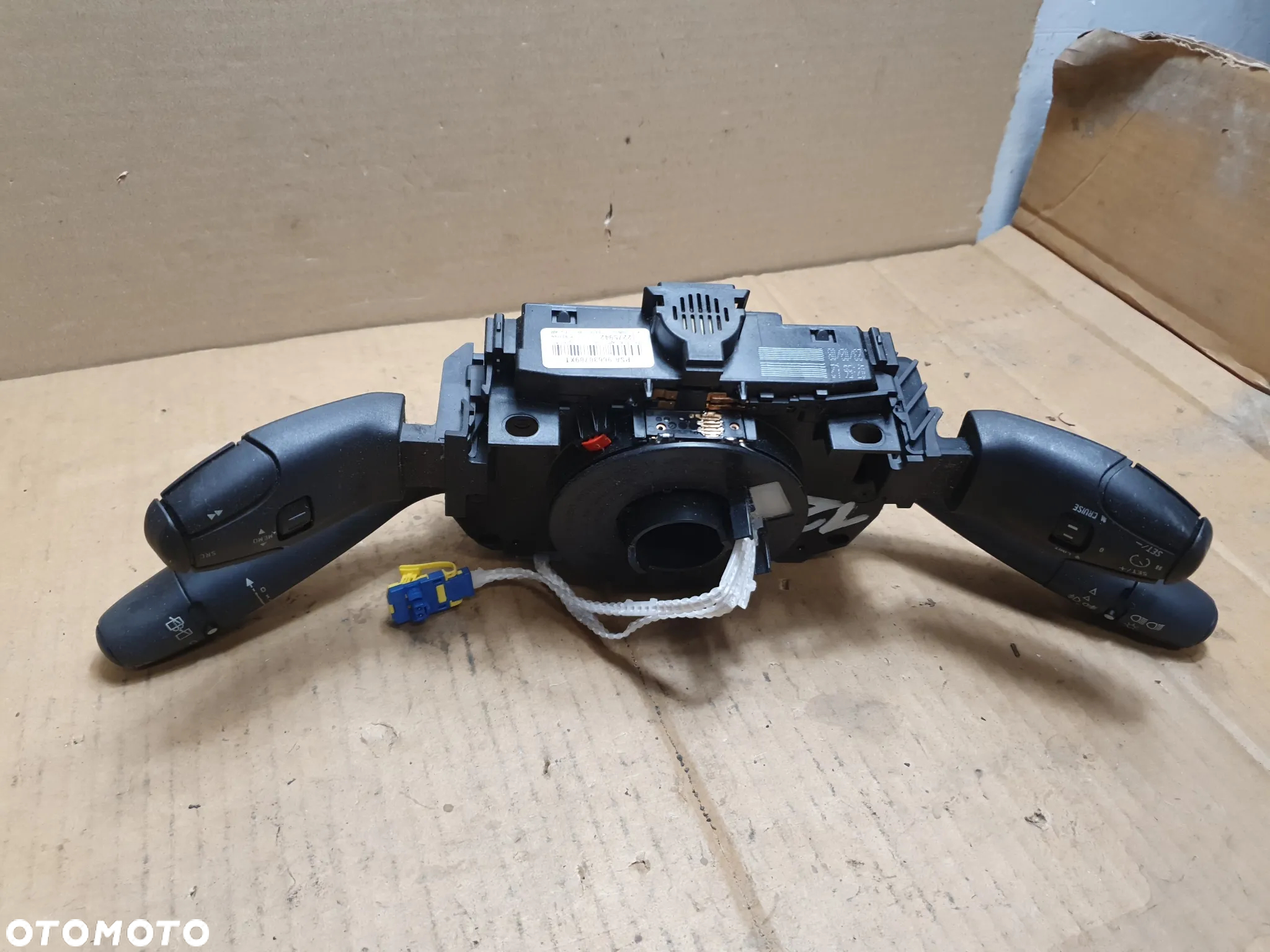 } PEUGEOT CITROEN Przełącznik Zespolony Manetki Delphi 96638789 XT - 4