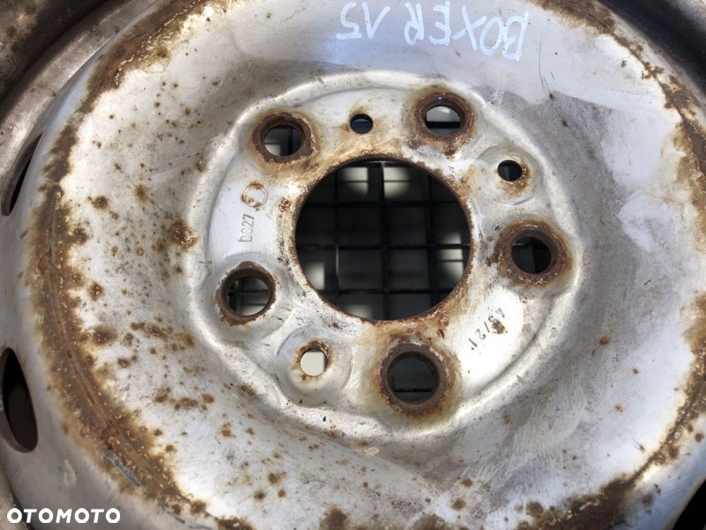 FELGA STALOWA 15  PEUGEOT BOXER Skrzynia 2006 - 2022 2.2 BlueHDi 140 103 kW [140 KM] olej napędowy - 2