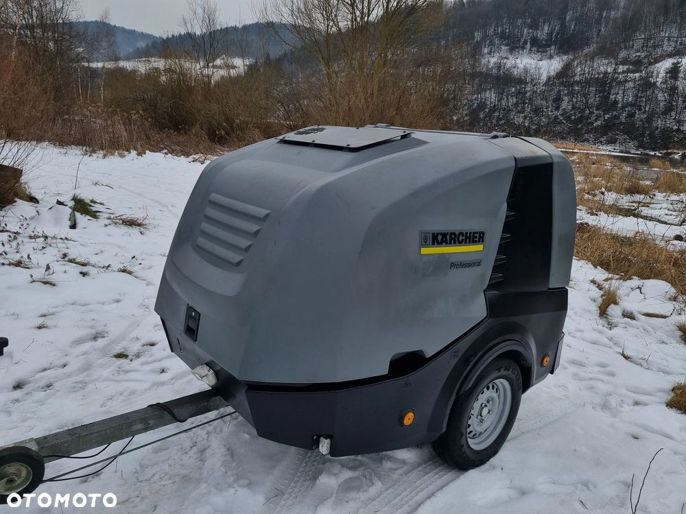 Kaercher Myjka na przyczepie Karcher HDS 17/20 DeTr1 2w1 czyszczenie parą i mycie gorącą wodą prekonfigurowana maszyna z Norwegii jak nowa - 7