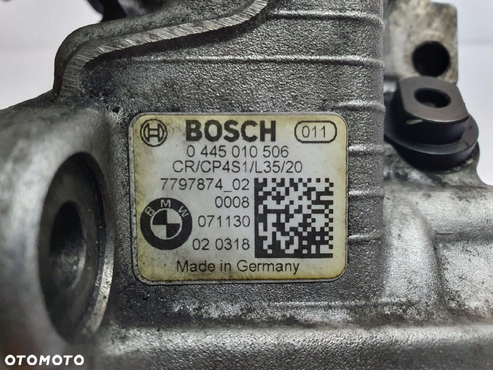 POMPA WTRYSKOWA BMW E87 E90 E91 E60 2.0 D 0445010506 7797874 02 07-11r - 7