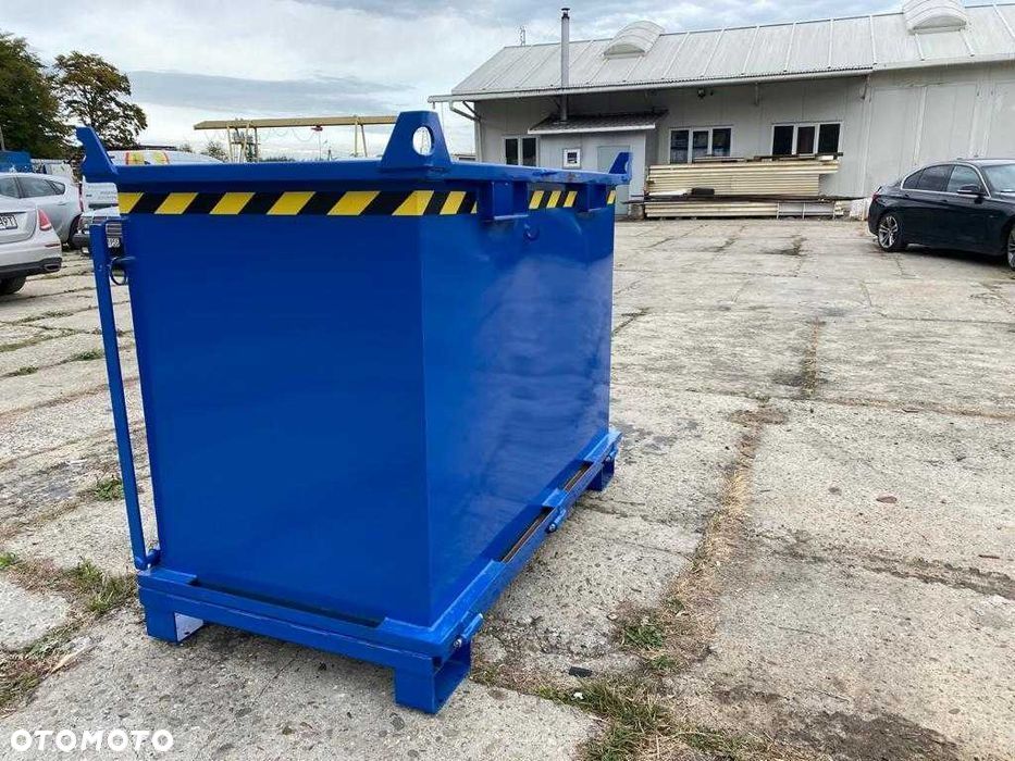 Pojemnik z otwieranym dnem PMDB 1500 L. KONTENER od Producenta