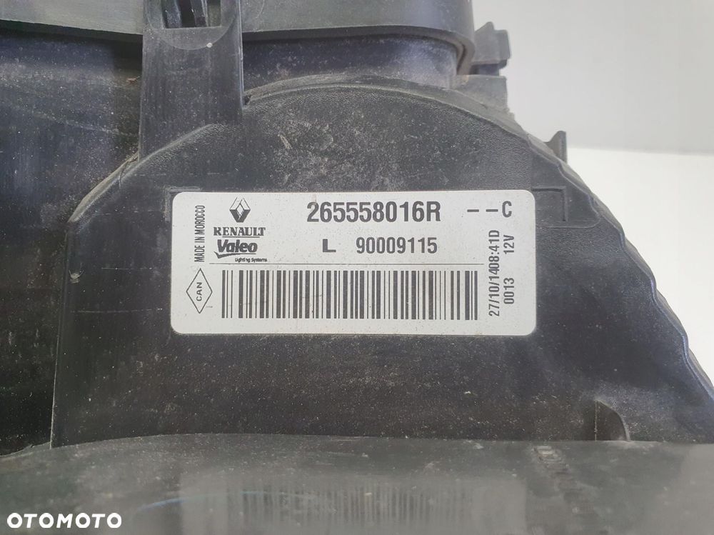 Dacia Lodgy 12-22r TYLNIA TYLNA LAMPA LEWA lewy tył 265558016R - 2