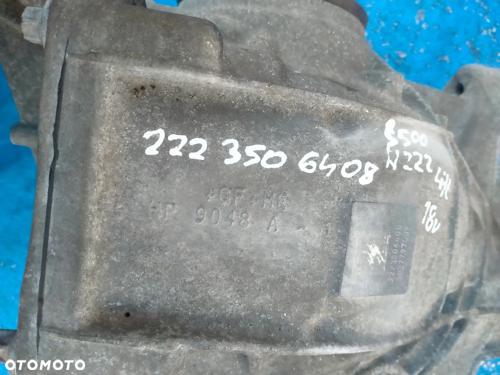 Mercedes S Klasa W222 S500 Lift Dyferencjał Dyfer Most A2223506408 2223506408 - 11