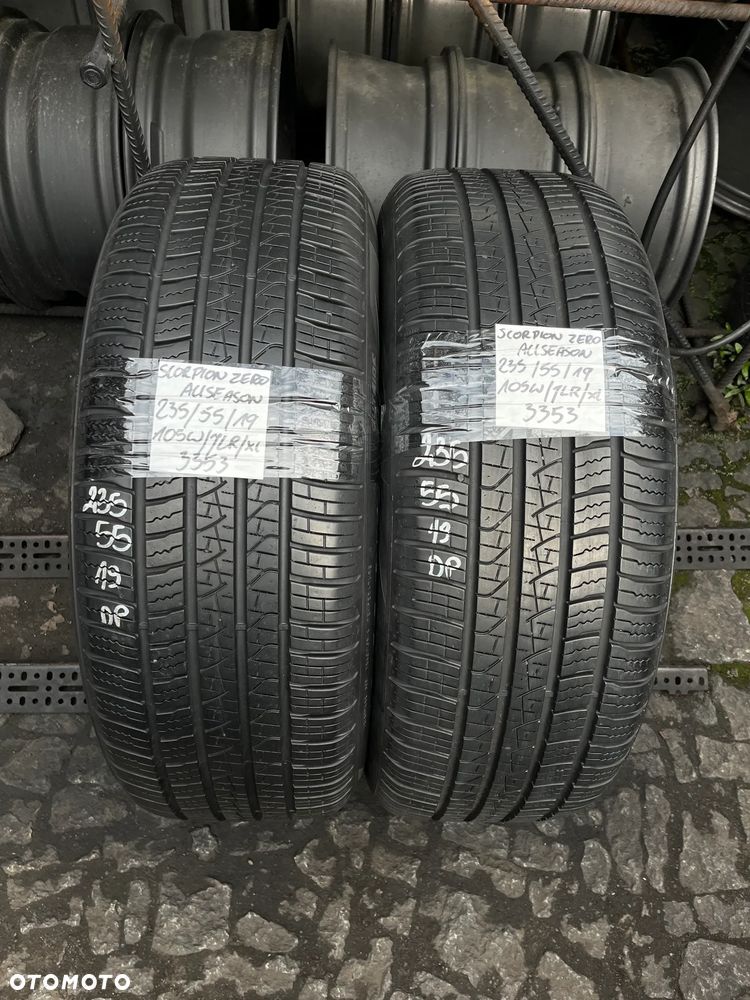 2x Pirelli Scorpion Zero All Season 235 55 19 105 W JLR - 1