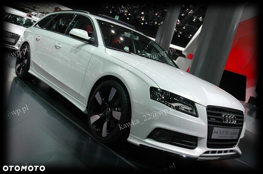 AUDI A4 S4 B8 NAKŁADKI PROGOWE DTM NOWOŚĆ!!! - 1