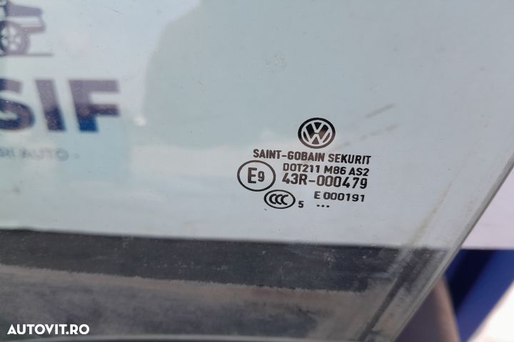 Geam usa fata stanga 43R-000479 43R-000479 Volkswagen VW Polo 4 9N [2 - 3