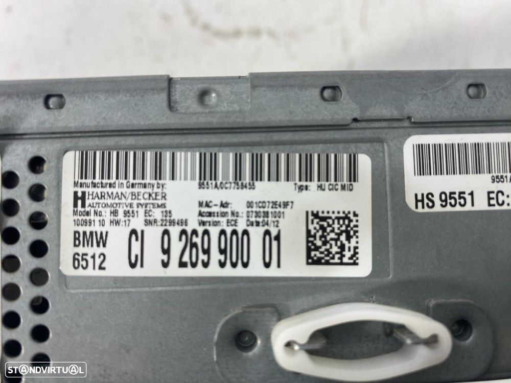 Radio Boost CD BMW 5 (F10) REF. 926990001 - 6