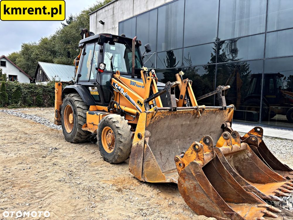 Case 580 SM KOPARKO-ŁADOWARKA 2003R. | JCB 3CX CAT 428 432 CASE 590 - 8