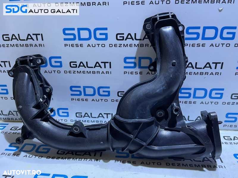 Tub Colector Tubulatura Colectoare Aer Galerie Admisie Audi A8 D3 3.0 V6 TDI BNG ASB 2004 - 2010 Cod 059145762B [MA0142] - 1