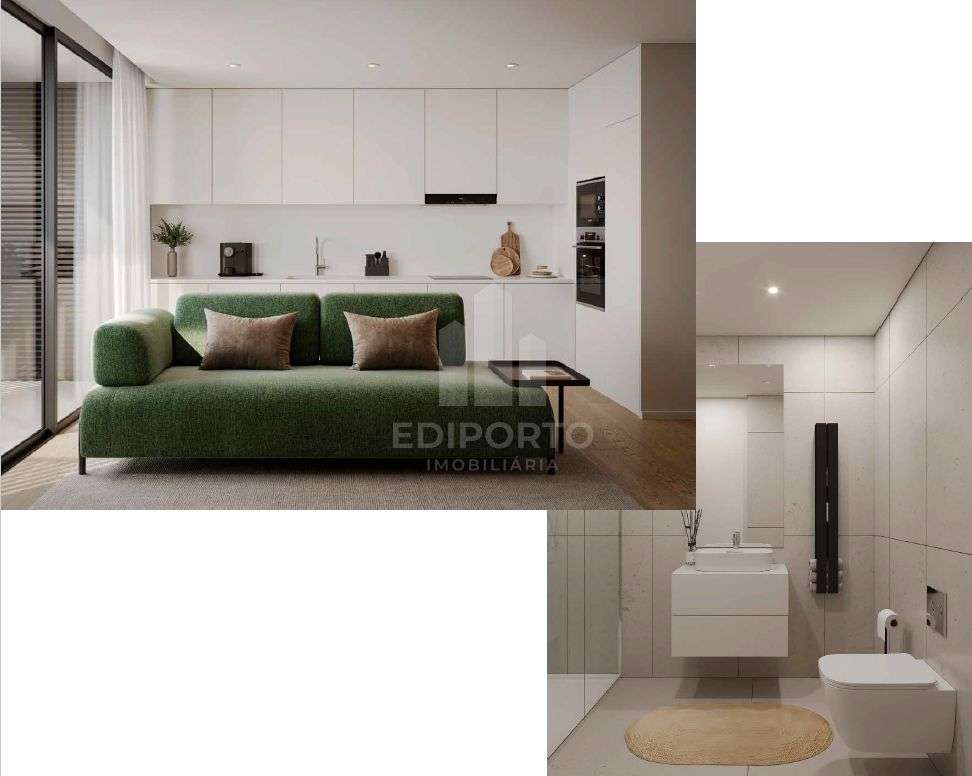 Fantástico apartamento T2+1 no Porto em condomínio de luxo- Paranhos, - Grande imagem: 4/9