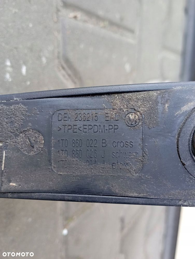 VW TOURAN II 2 RELINGI DACHOWE KOMPLET 1T0860021B 1T0860022B - 8