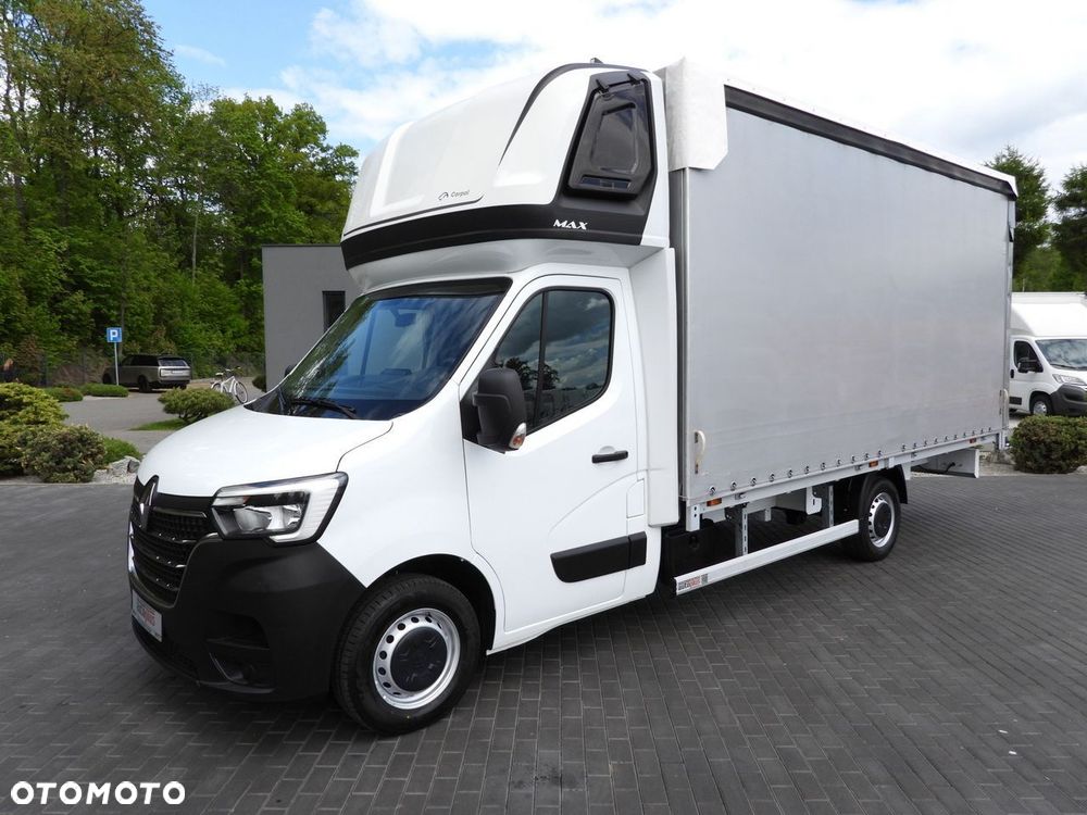 Renault MASTER PLANDEKA 10 PALET WEBASTO TEMPOMAT NAWIGACJA LEDY PNEUMATYKA KLIMATYZACJA  165KM - 19